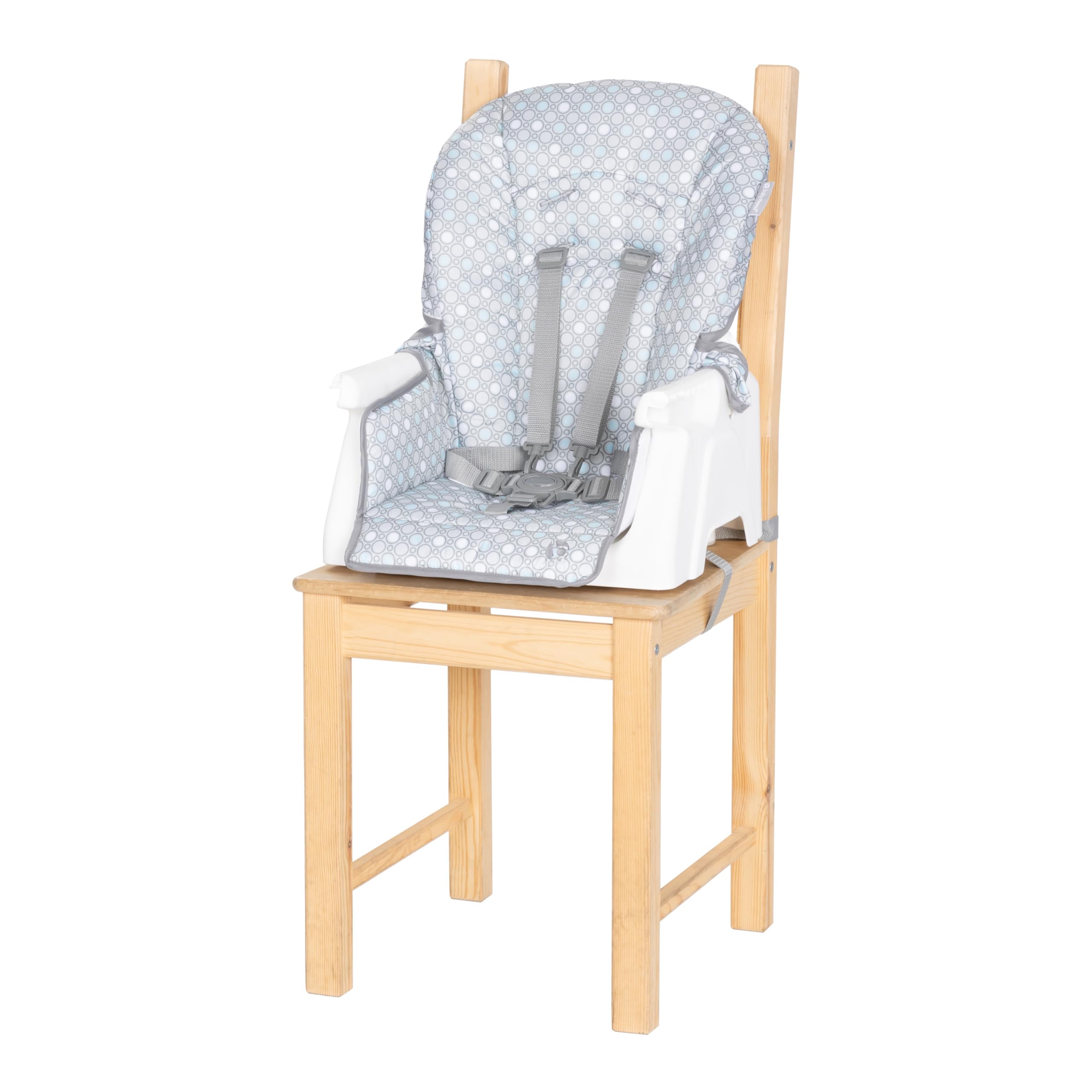 Foto 5 pulgar | Trona Booster Baby Trend Adapt Que Ahorra Espacio Pebblestone Aqua - Venta Internacional.