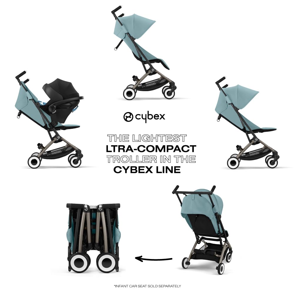 Foto 4 pulgar | Cochecito De Bebé Cybex Libelle 2, Bolsillo De Viaje Ligero - Venta Internacional.