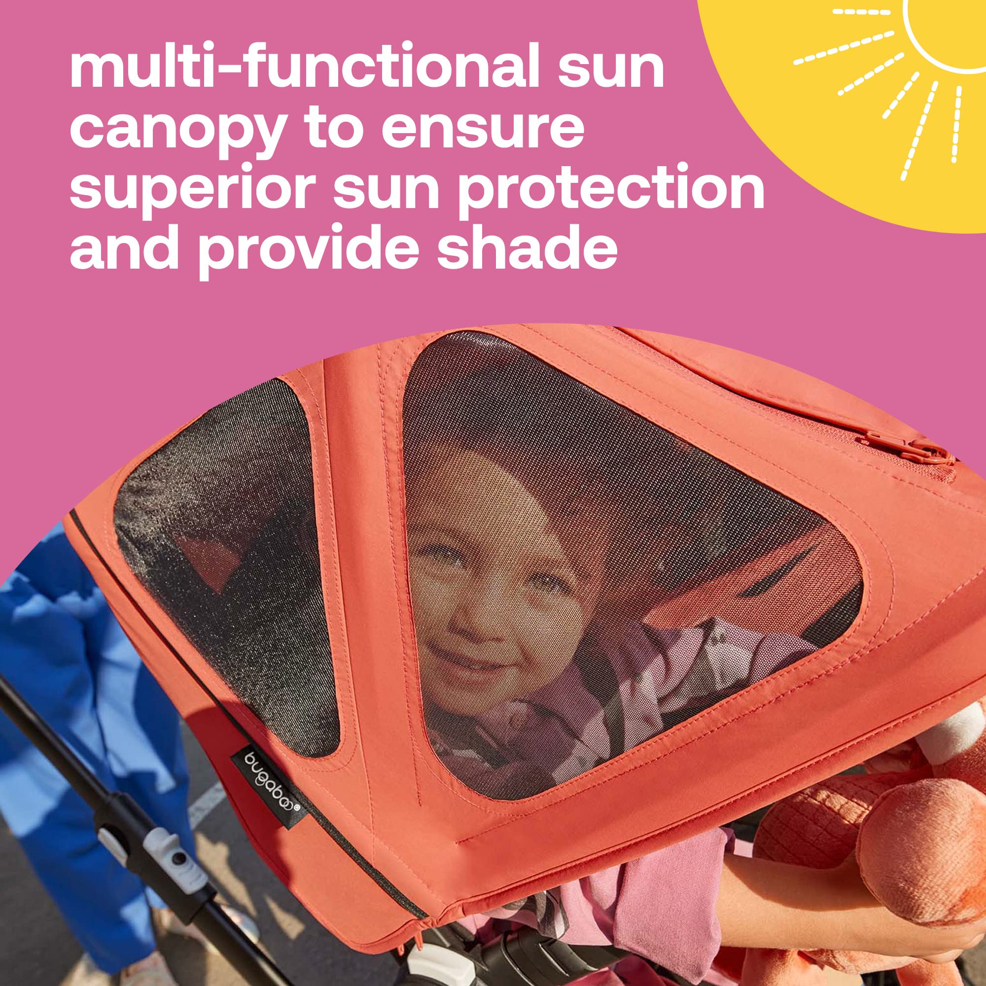 Foto 4 pulgar | Toldo Solar Bugaboo Breezy Extensible Fox/cameleon 3/lynx Negro - Venta Internacional.