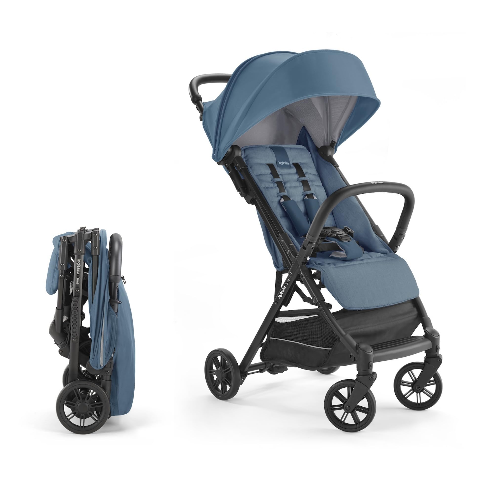Foto 1 | Silla De Paseo Inglesina Quid Manta Azul Ultracompacta Y Ligera - Venta Internacional.
