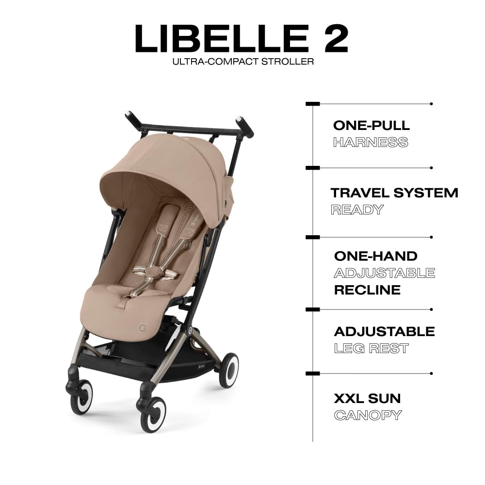 Foto 5 | Cochecito De Bebé Cybex Libelle 2, Bolsillo De Viaje Ligero - Venta Internacional.
