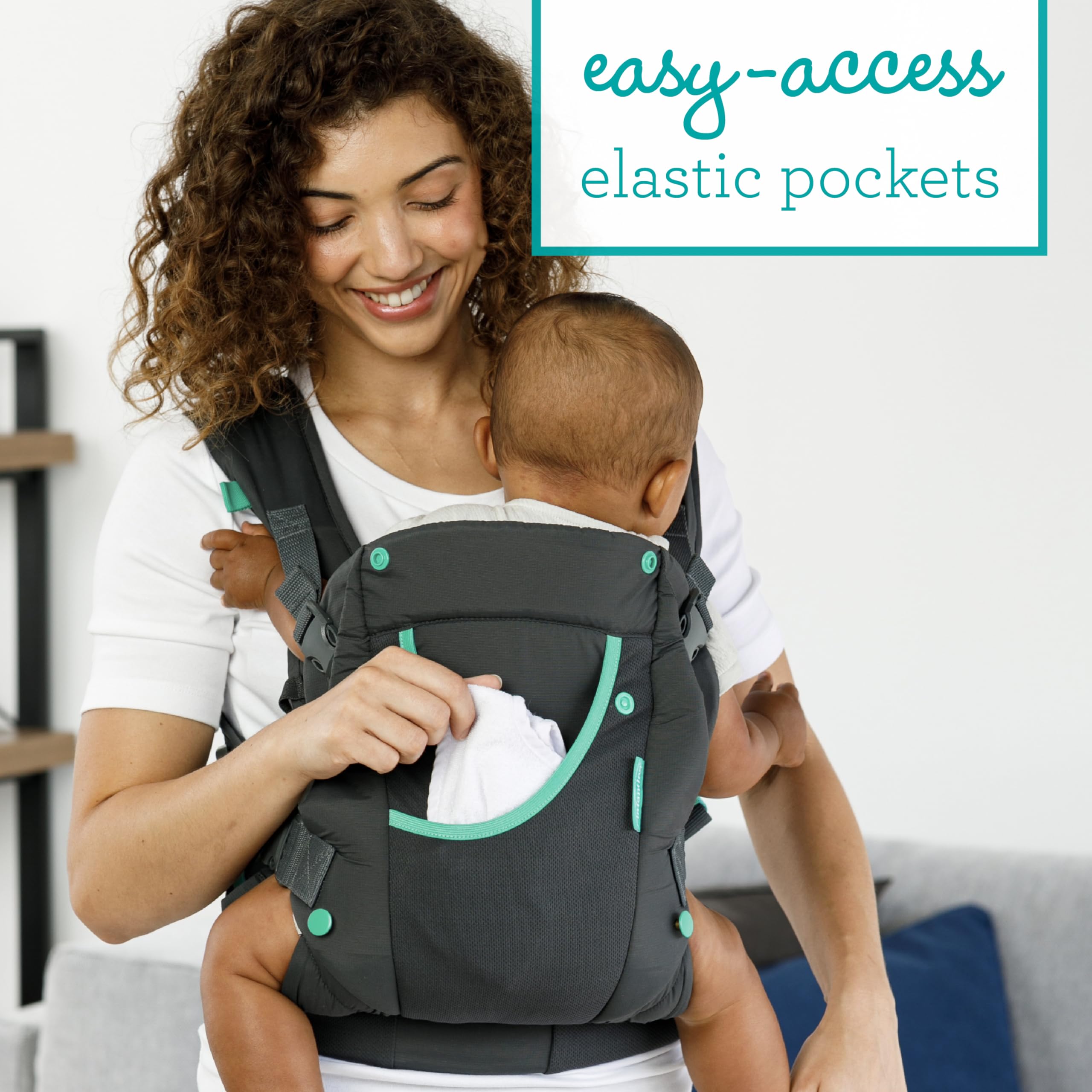 Foto 8 pulgar | Carrier Infantino Carry On Active Ergonomic 3,6-18,1 Kg - Venta Internacional.