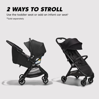Foto 3 | Stroller Baby Jogger City Tour 2 Ultracompacto Ecológico Negro - Venta Internacional.