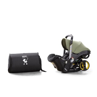 Foto 3 | Bolsa De Viaje Acolchada Doona Negra Para Cochecito Doona - Venta Internacional.