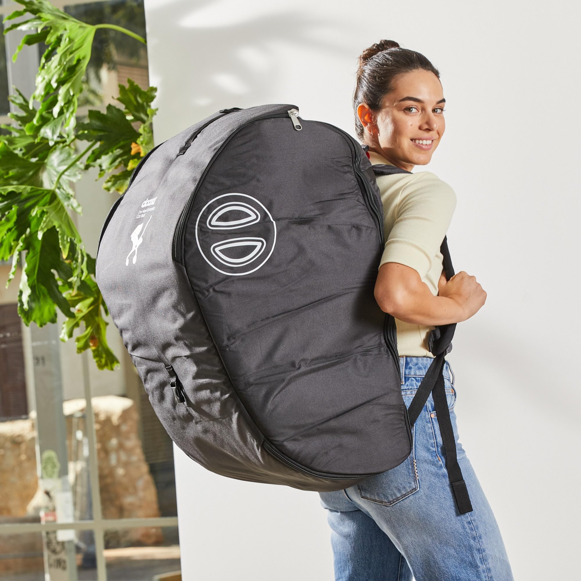 Foto 4 | Bolsa De Viaje Acolchada Doona Negra Para Cochecito Doona - Venta Internacional.