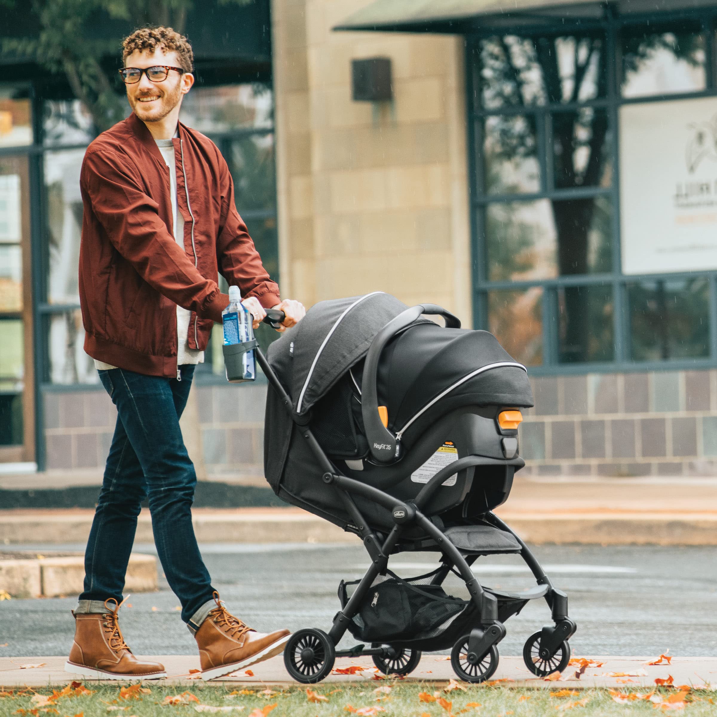 Foto 8 pulgar | Silla De Paseo Chicco Presto Autoplegable Con Toldo Grafito Y Gris - Venta Internacional.