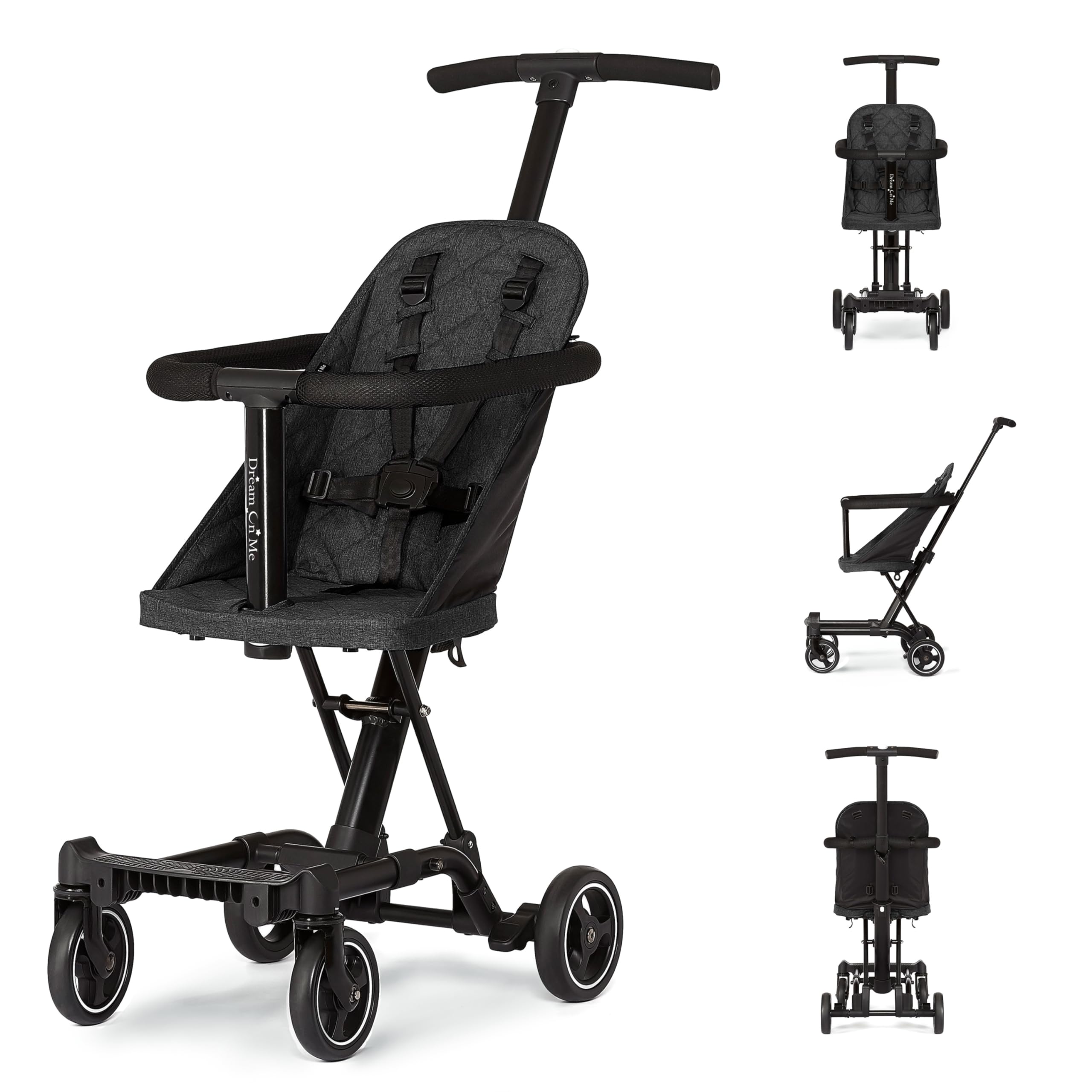 Foto 2 pulgar | Stroller Dream On Me Coast Rider, Ligero, Negro - Venta Internacional.