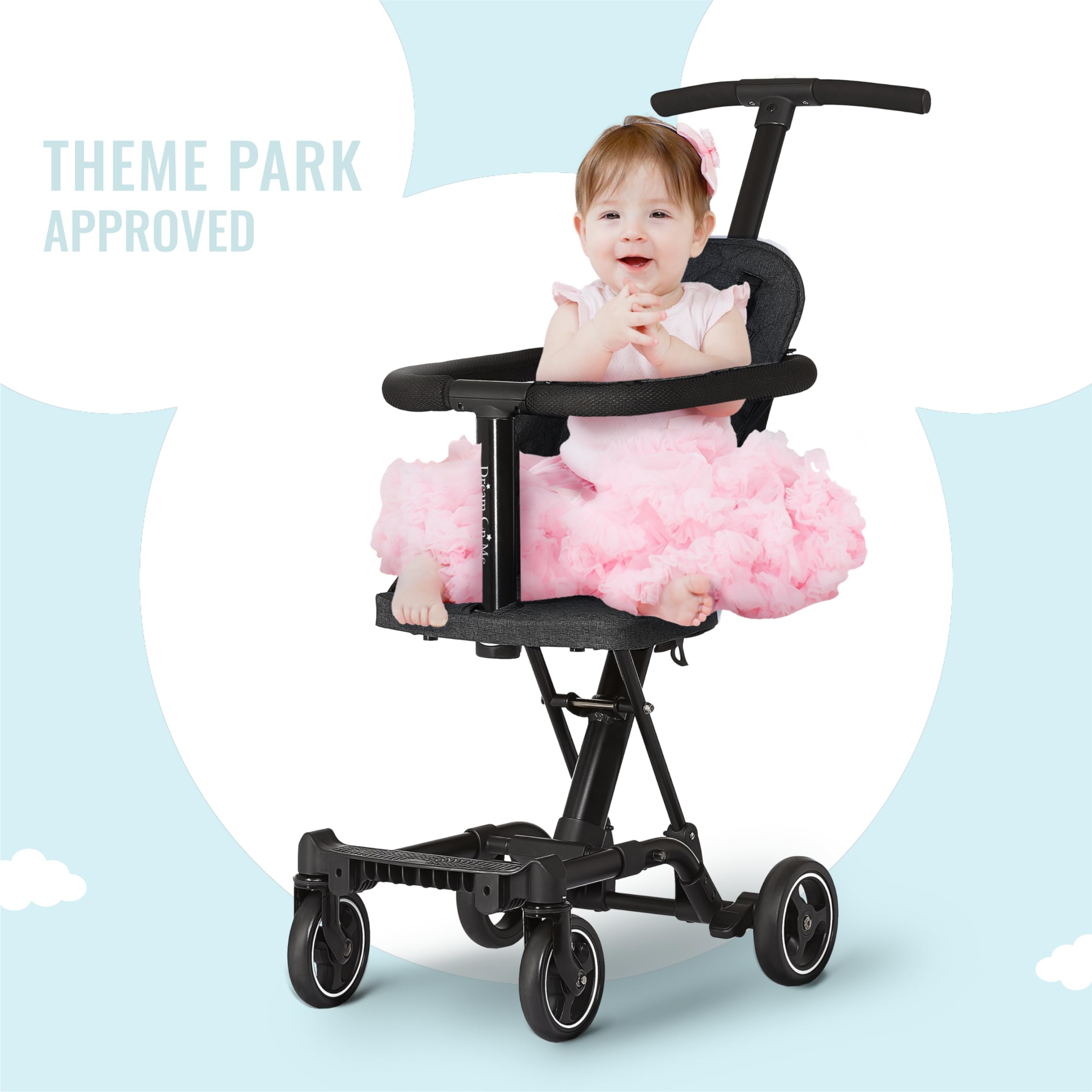 Foto 3 pulgar | Stroller Dream On Me Coast Rider, Ligero, Negro - Venta Internacional.