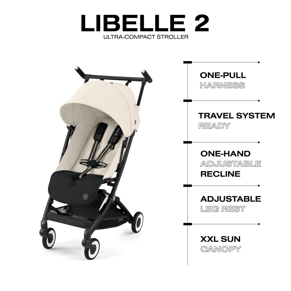 Foto 5 | Cochecito De Bebé Cybex Libelle 2, Bolsillo De Viaje Ligero - Venta Internacional.