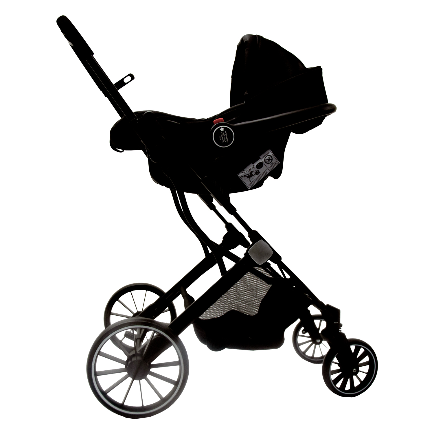 Foto 3 | Bebesit Carriola Storm 3 En 1 Travel System Portabebé Moisés Portabebé Bebé