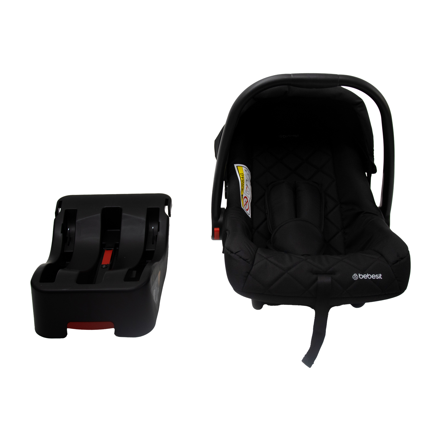 Foto 5 pulgar | Bebesit Carriola Storm 3 En 1 Travel System Portabebé Moisés Portabebé Bebé