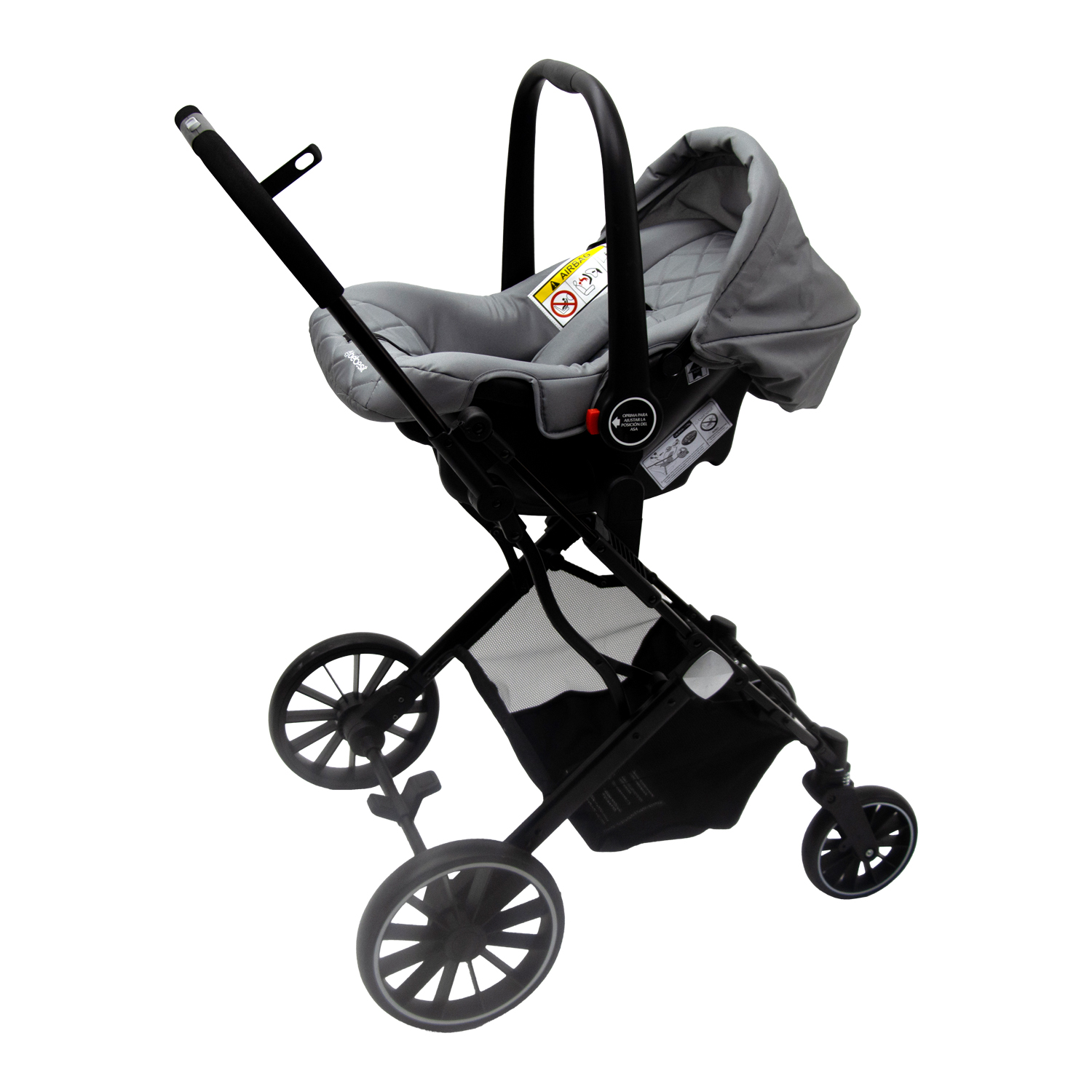 Foto 4 pulgar | Bebesit Carriola Storm 3 En 1 Travel System Portabebé Moisés Portabebé Bebé