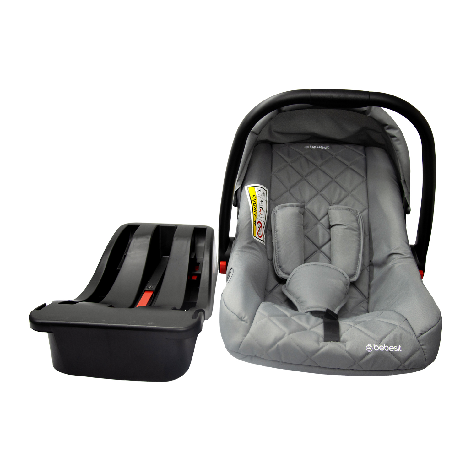 Foto 5 pulgar | Bebesit Carriola Storm 3 En 1 Travel System Portabebé Moisés Portabebé Bebé