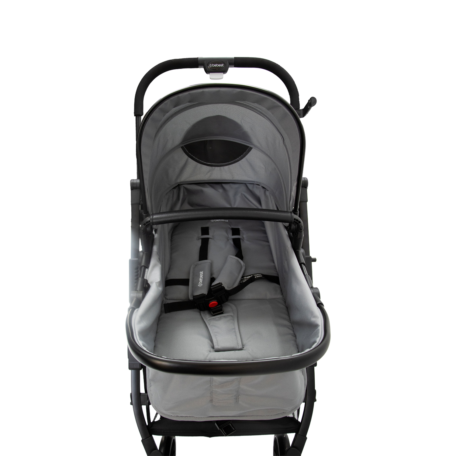 Foto 6 | Bebesit Carriola Storm 3 En 1 Travel System Portabebé Moisés Portabebé Bebé