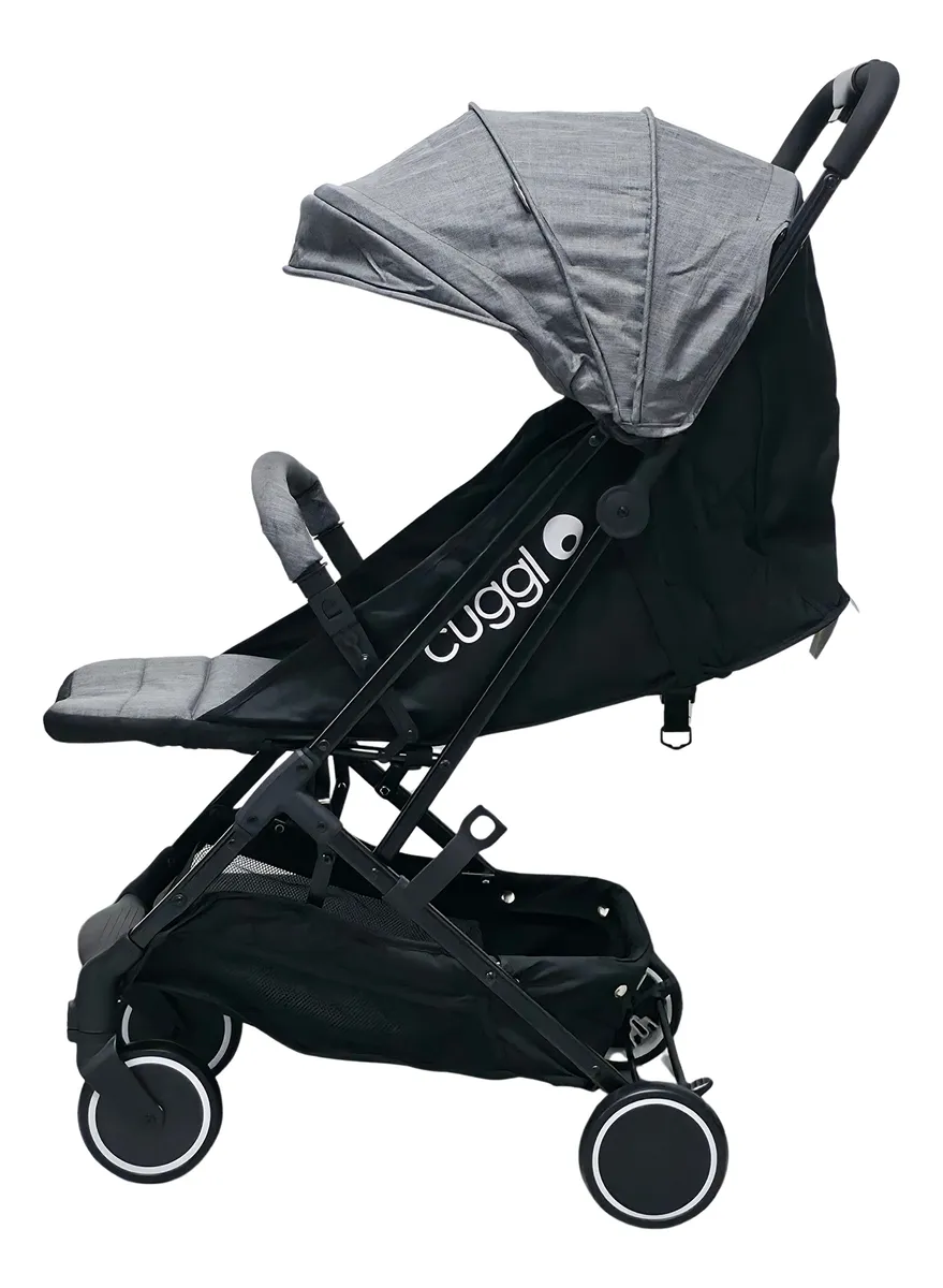 Foto 3 pulgar | Carriola Para Bebé Cuggl C628 Compacta Y Ligera Impermeable Gris