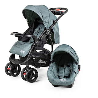 Foto 1 | Carriola Con Autoasiento Reversible Elite D'bebe - Verde