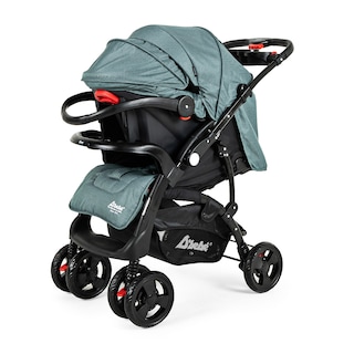 Foto 6 | Carriola Con Autoasiento Reversible Elite D'bebe - Verde