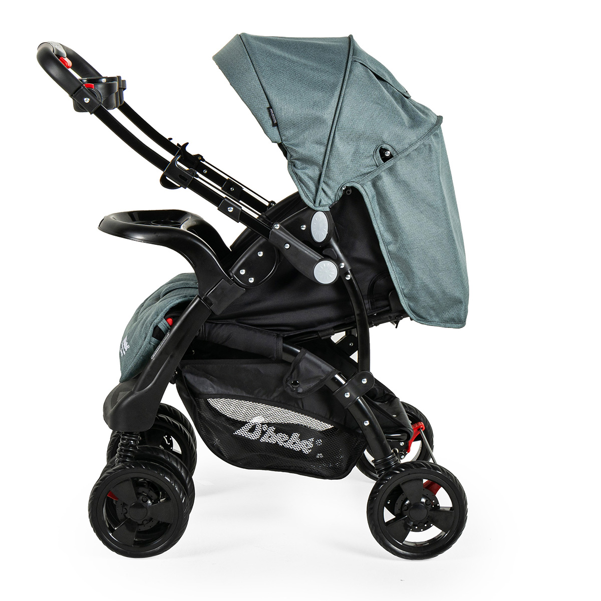 Foto 8 pulgar | Carriola Con Autoasiento Reversible Elite D'bebe - Verde