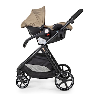 Foto 7 | Carriola Con Autoasiento Y Bambineto Reclinable King D'bebe - Beige