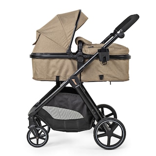 Foto 8 | Carriola Con Autoasiento Y Bambineto Reclinable King D'bebe - Beige