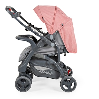 Foto 7 | Carriola Con Autoasiento Reversible Elite D'bebe - Rosa
