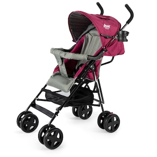 Foto 1 | Carriola Plegable Con Reclinado Y Toldo Carri D'bebe - Rosa