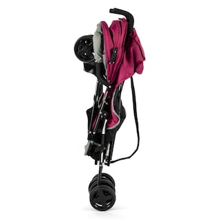 Foto 7 | Carriola Plegable Con Reclinado Y Toldo Carri D'bebe - Rosa