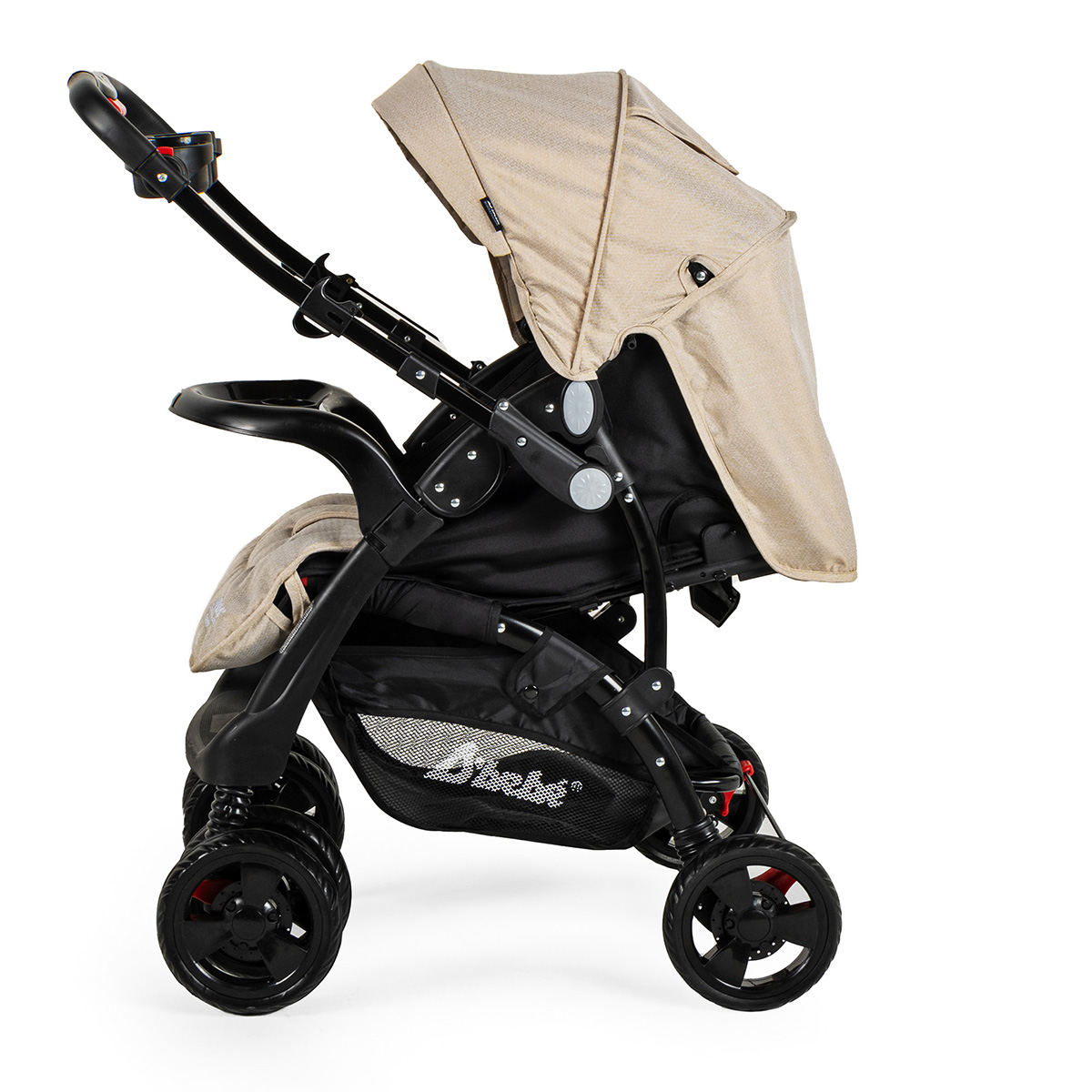 Foto 8 pulgar | Carriola Con Autoasiento Reversible Elite D'bebe - Arena