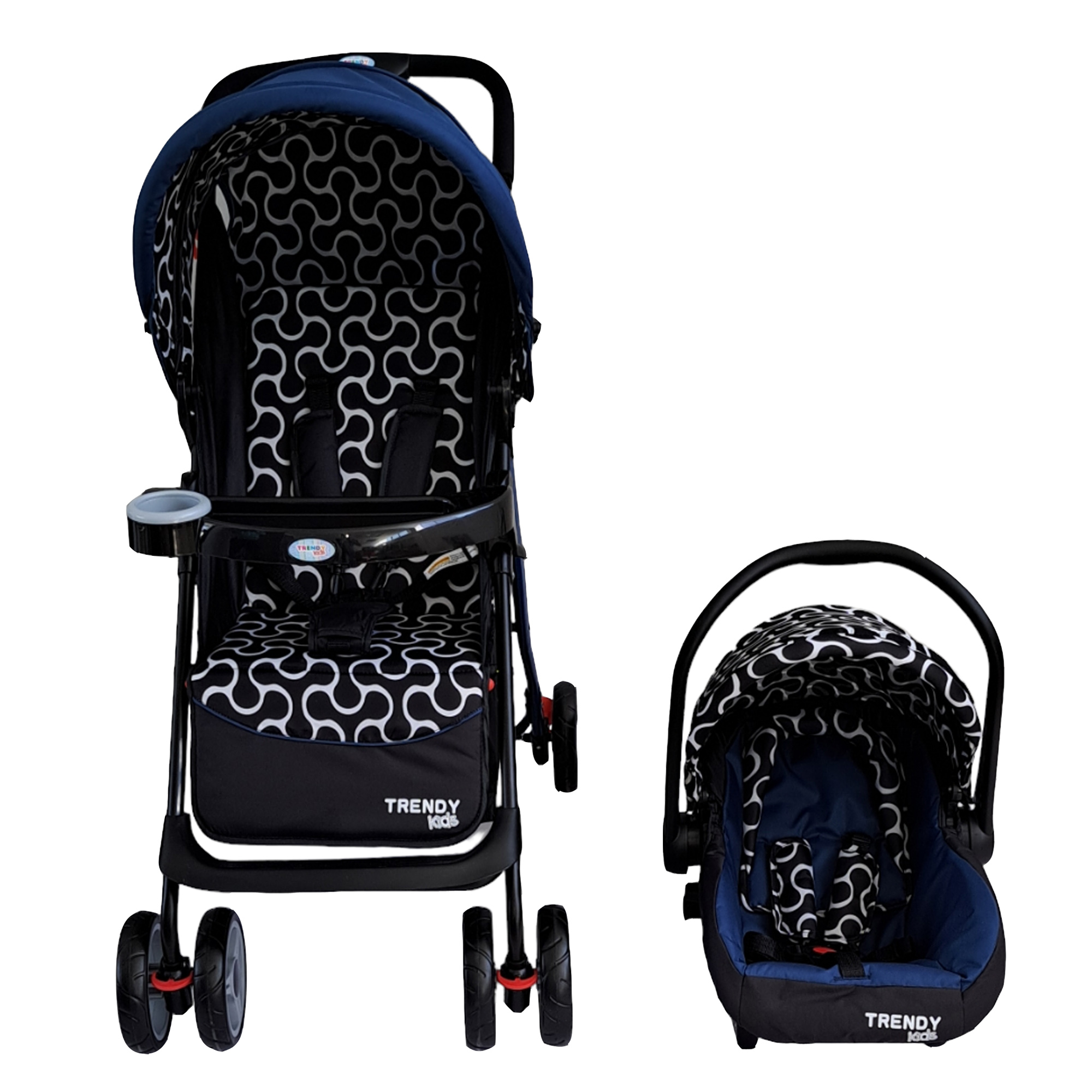 Foto 3 | Carriola Maxy Azul 4 En 1 Tk