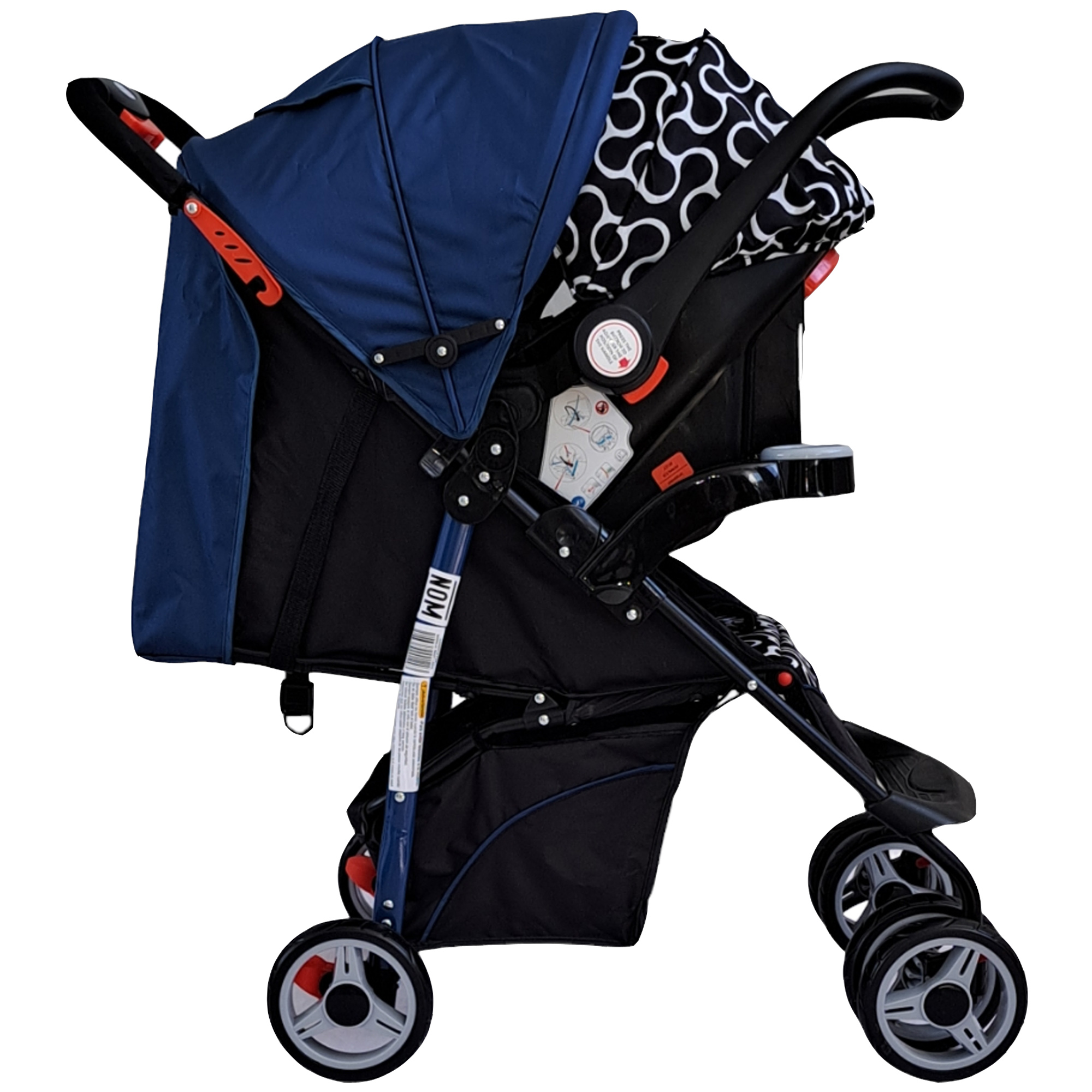 Foto 4 | Carriola Maxy Azul 4 En 1 Tk