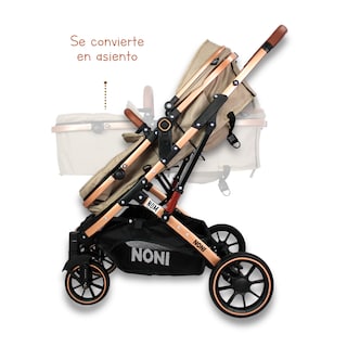 Foto 3 | Carriola De Lujo Ultraligera Noni Is-999 H Beige Dorado