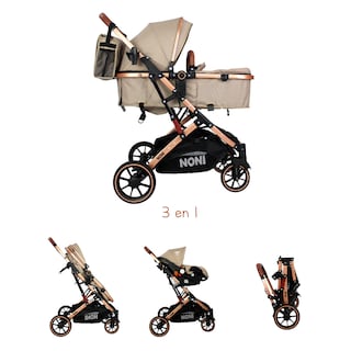 Foto 4 | Carriola De Lujo Ultraligera Noni Is-999 H Beige Dorado