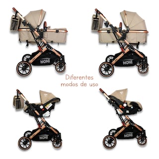 Foto 6 | Carriola De Lujo Ultraligera Noni Is-999 H Beige Dorado