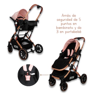 Foto 5 | Carriola De Lujo Ultraligera Noni Is-999 H Rosa Dorado