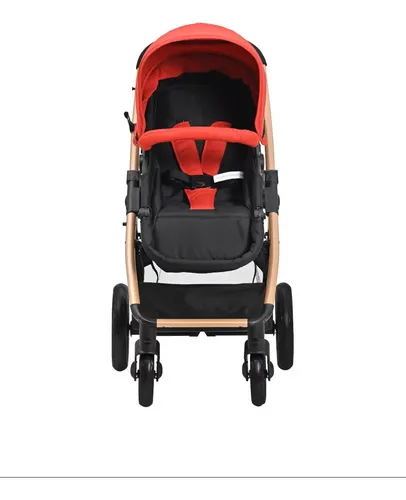 Foto 2 | Carriola Para Bebé Prinsel Explore Lx Con Portabebé Rojo