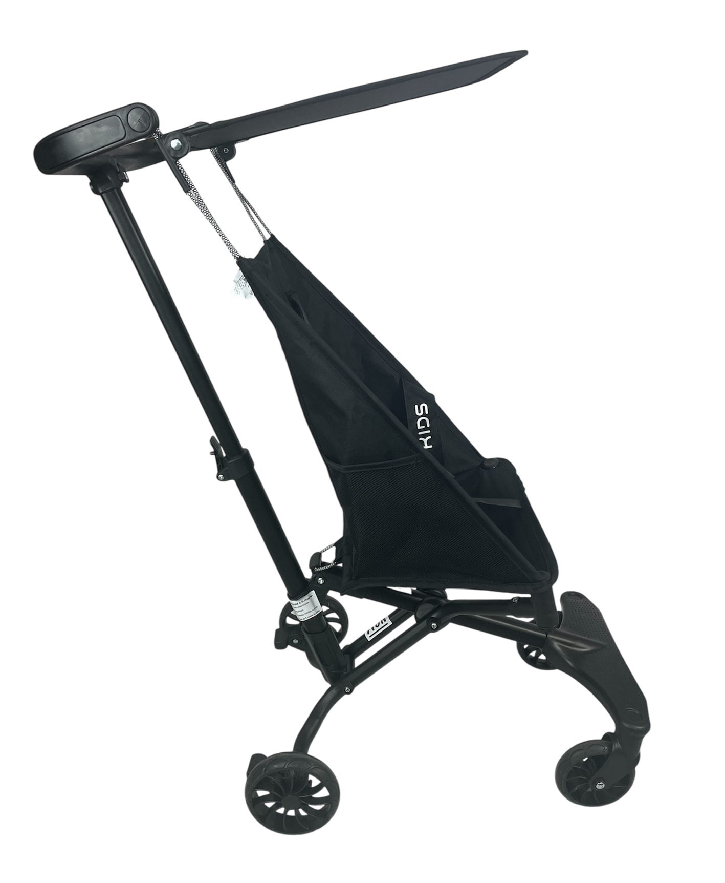 Foto 2 | Carriola De Bastón Pocket Negra Trendy Kids Plegado Compacto
