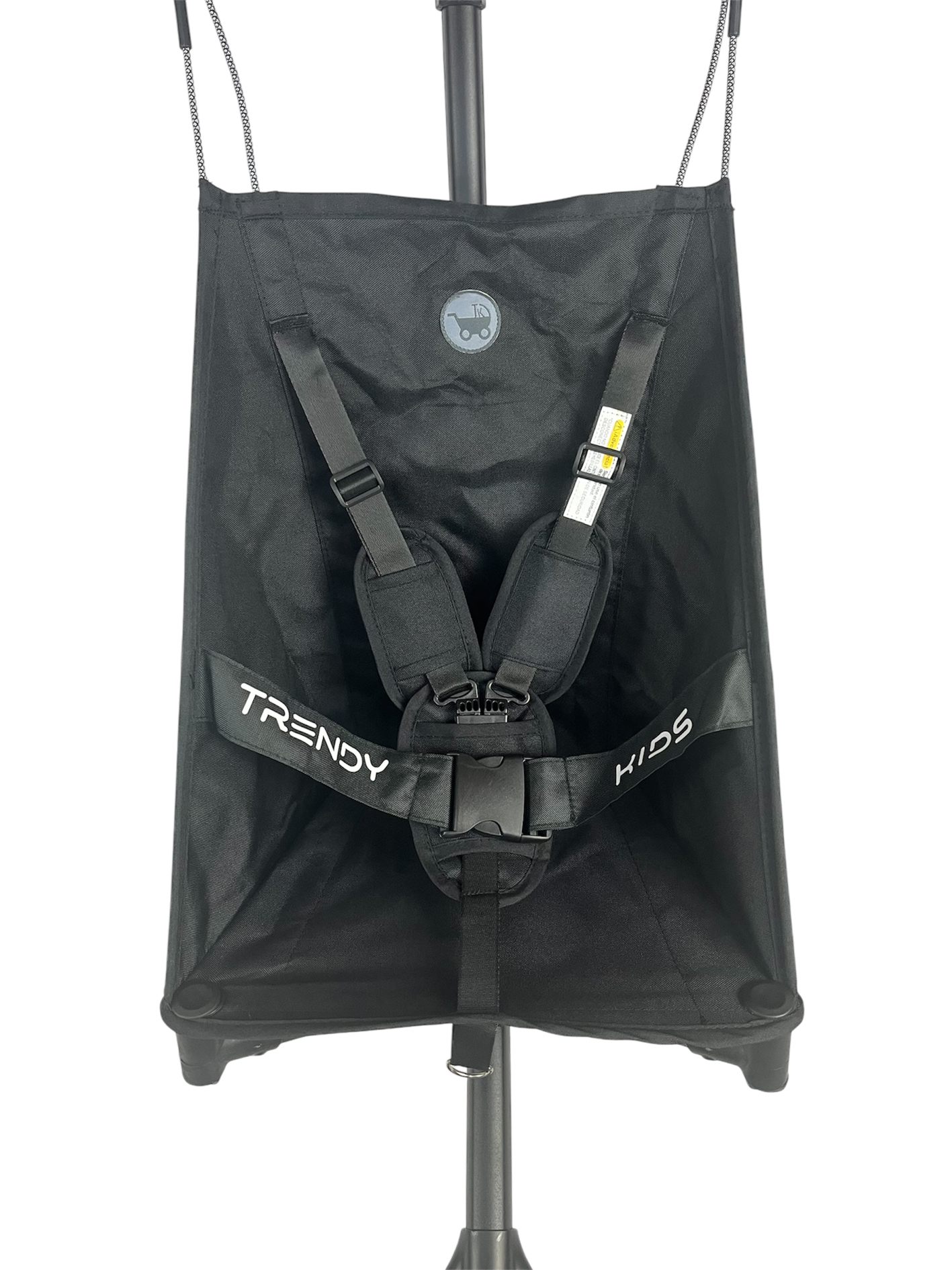 Foto 4 pulgar | Carriola De Bastón Pocket Negra Trendy Kids Plegado Compacto