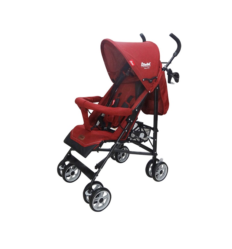 Foto 2 pulgar | Carriola Reclinable  Plegable D’bebé Aerostar - Rojo