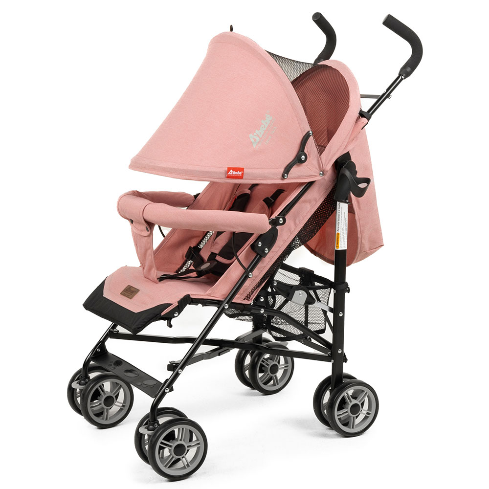 Foto 7 pulgar | Carriola Reclinable  Plegable D’bebé Aerostar - Rosa