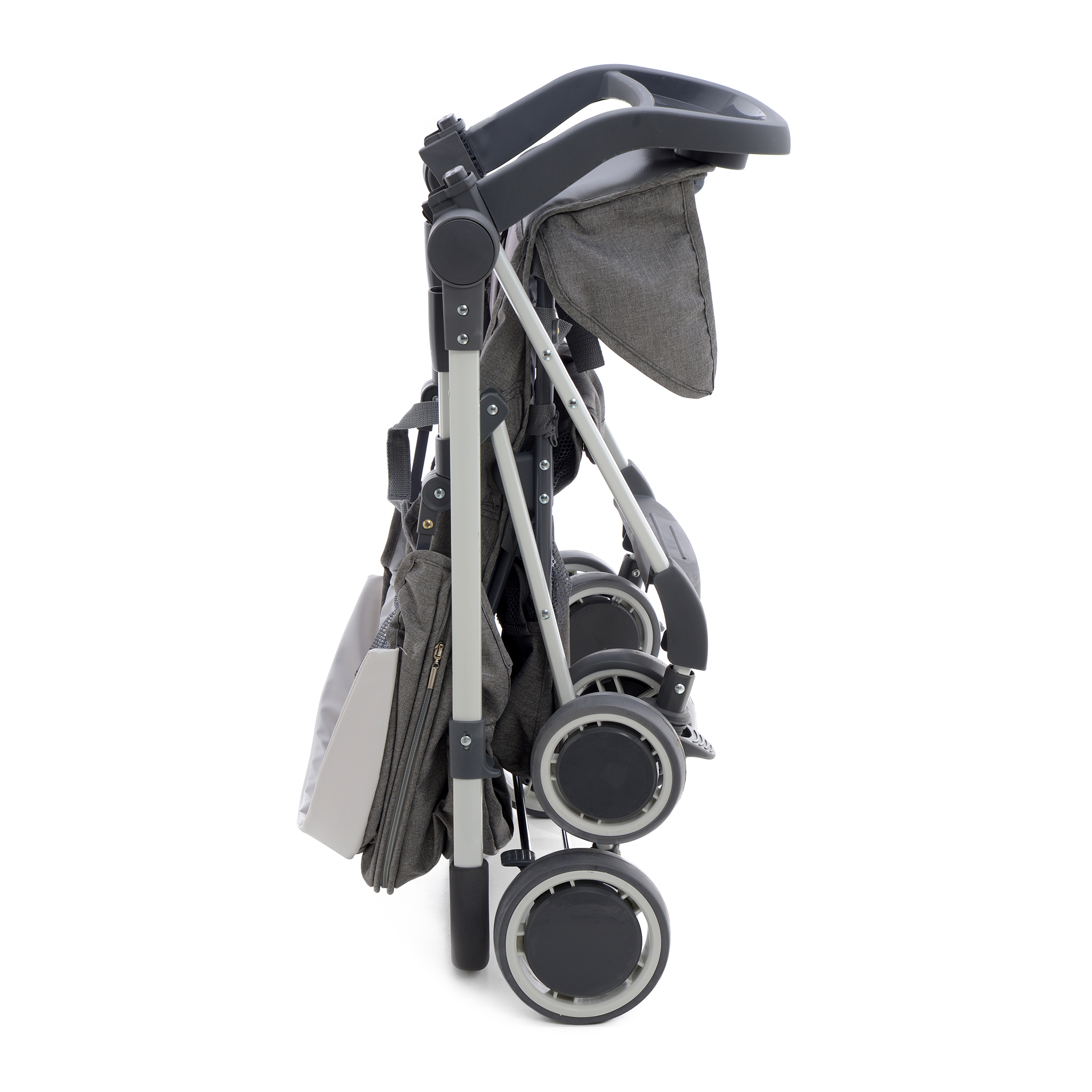 Foto 5 | Carriola Y Sistema De Viaje Prinsel Oviedo Ts Gris/negro Reversible