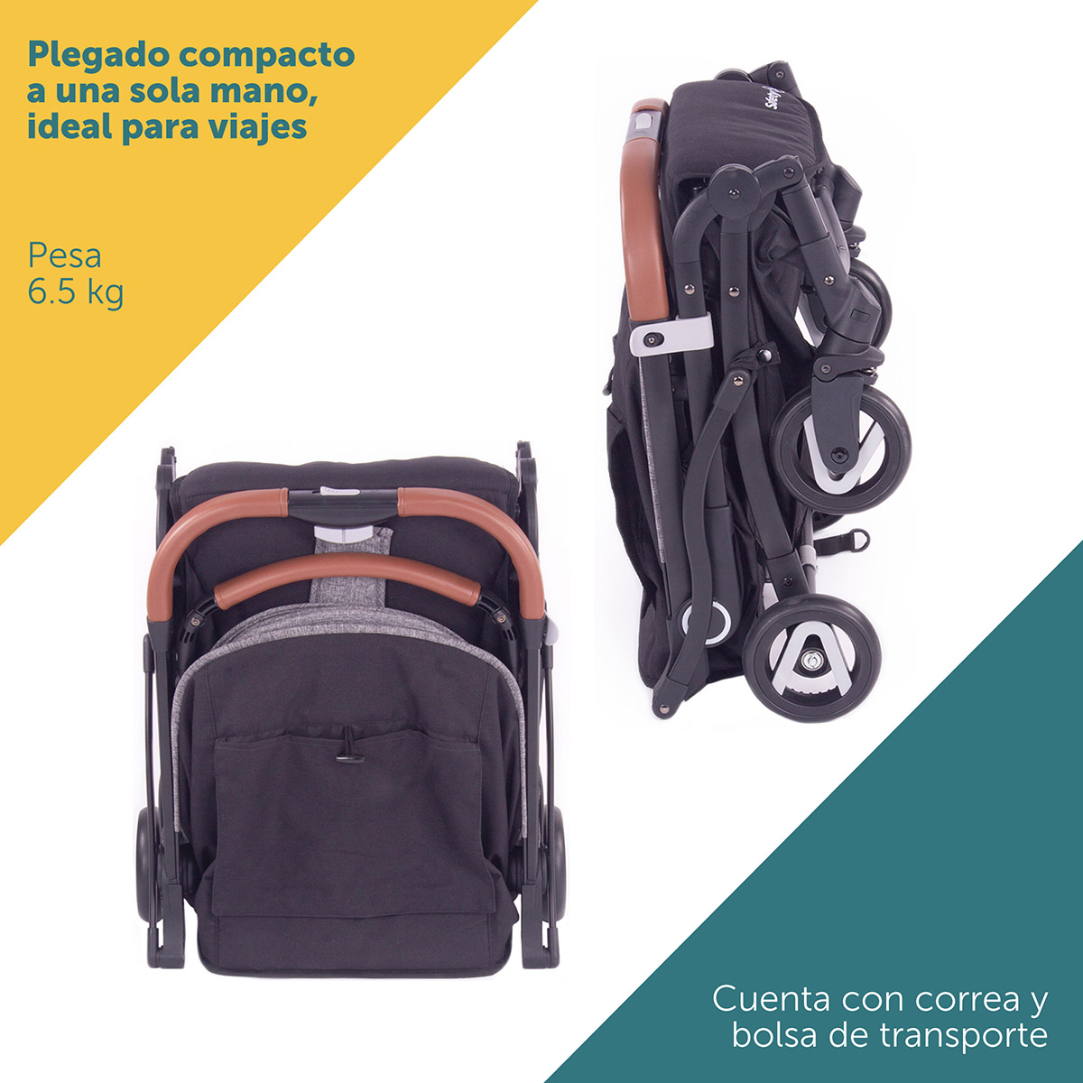Foto 8 pulgar | Safety 1st Carriola Compacta Traveler