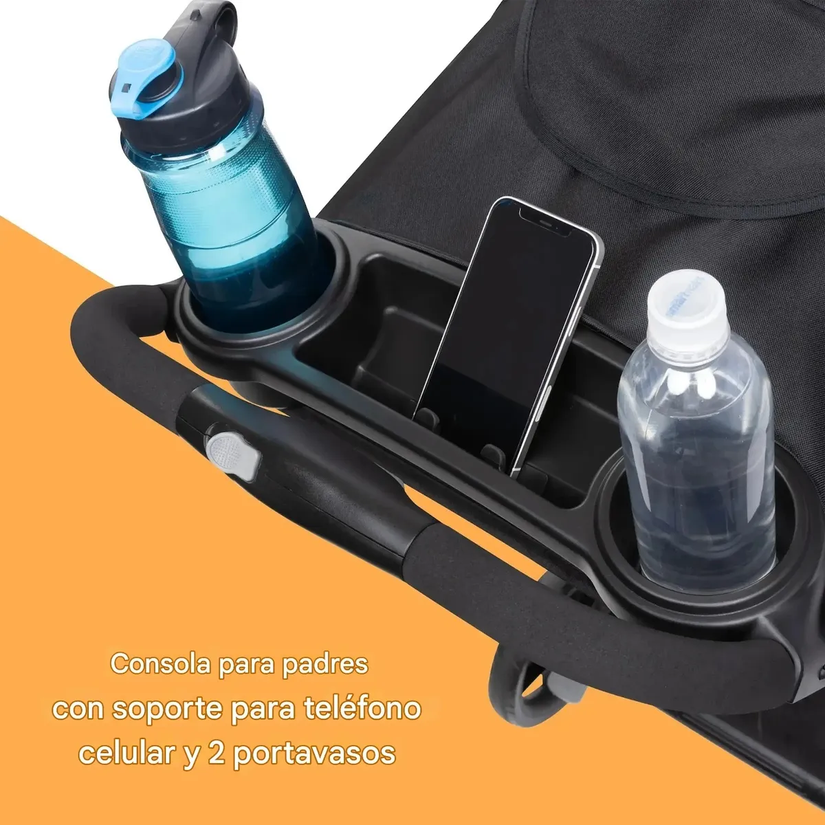 Foto 4 | Carriola Baby Trend Sit N Stand Doble Plegable A Una Mano