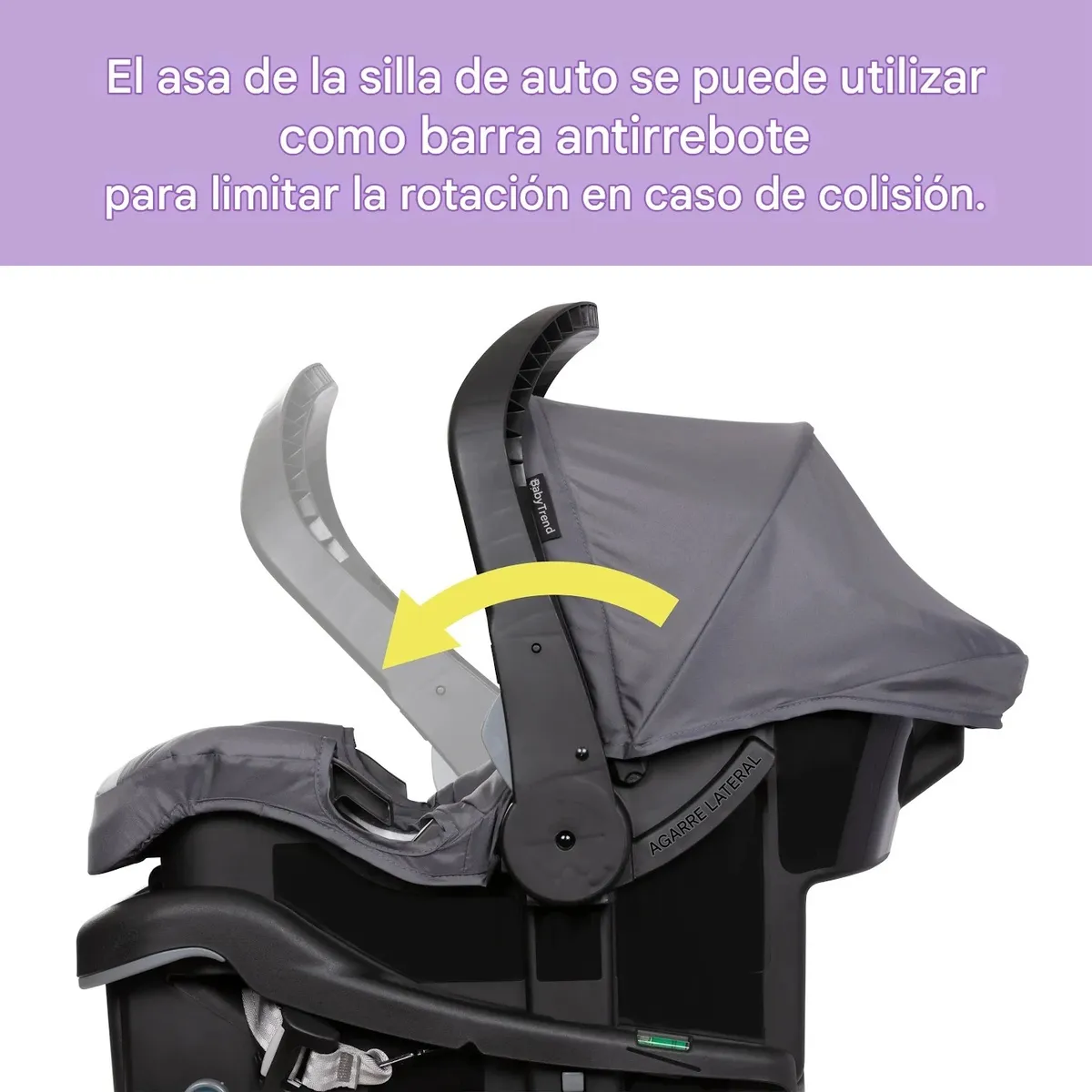 Foto 3 | Carriola Baby Trend Jogger Airess Led Lights Travel System