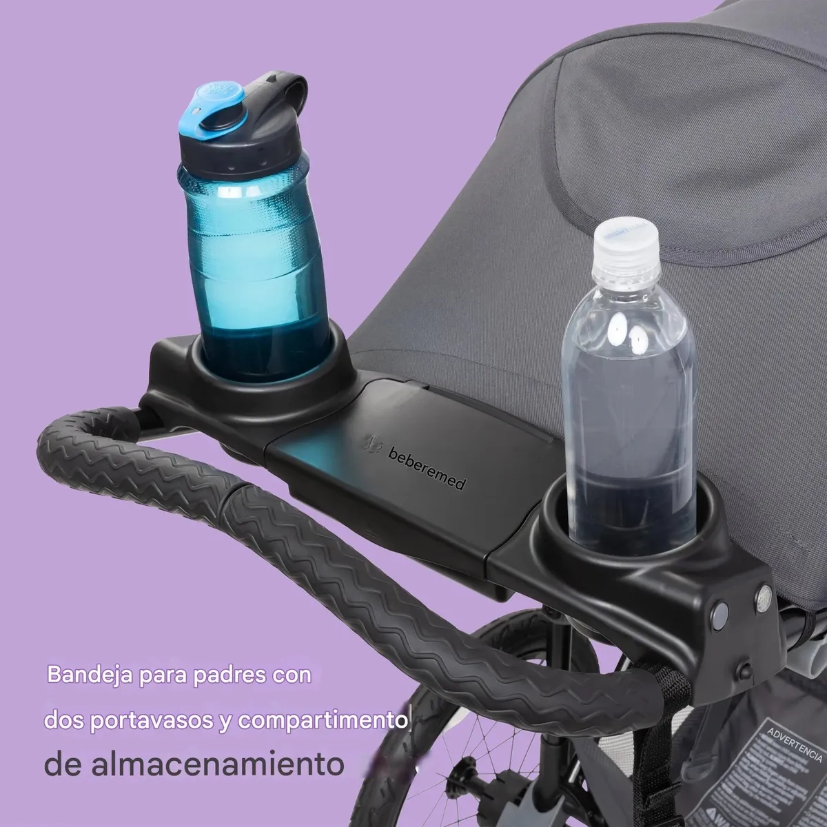 Foto 9 pulgar | Carriola Baby Trend Jogger Airess Led Lights Travel System