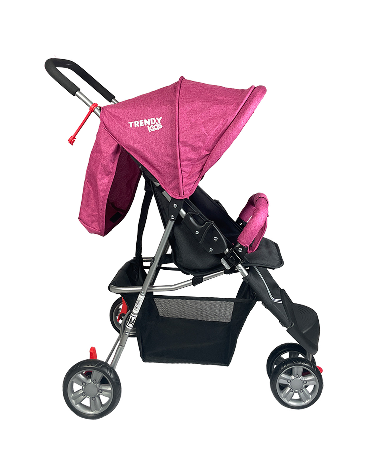 Foto 3 pulgar | Carriola 3xplorer Rosa Trendy Kids 3 Llantas Compacta