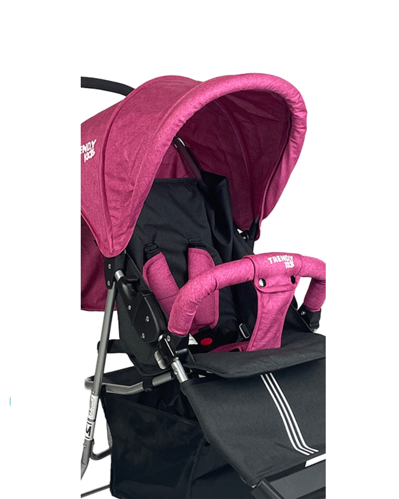 Foto 4 pulgar | Carriola 3xplorer Rosa Trendy Kids 3 Llantas Compacta