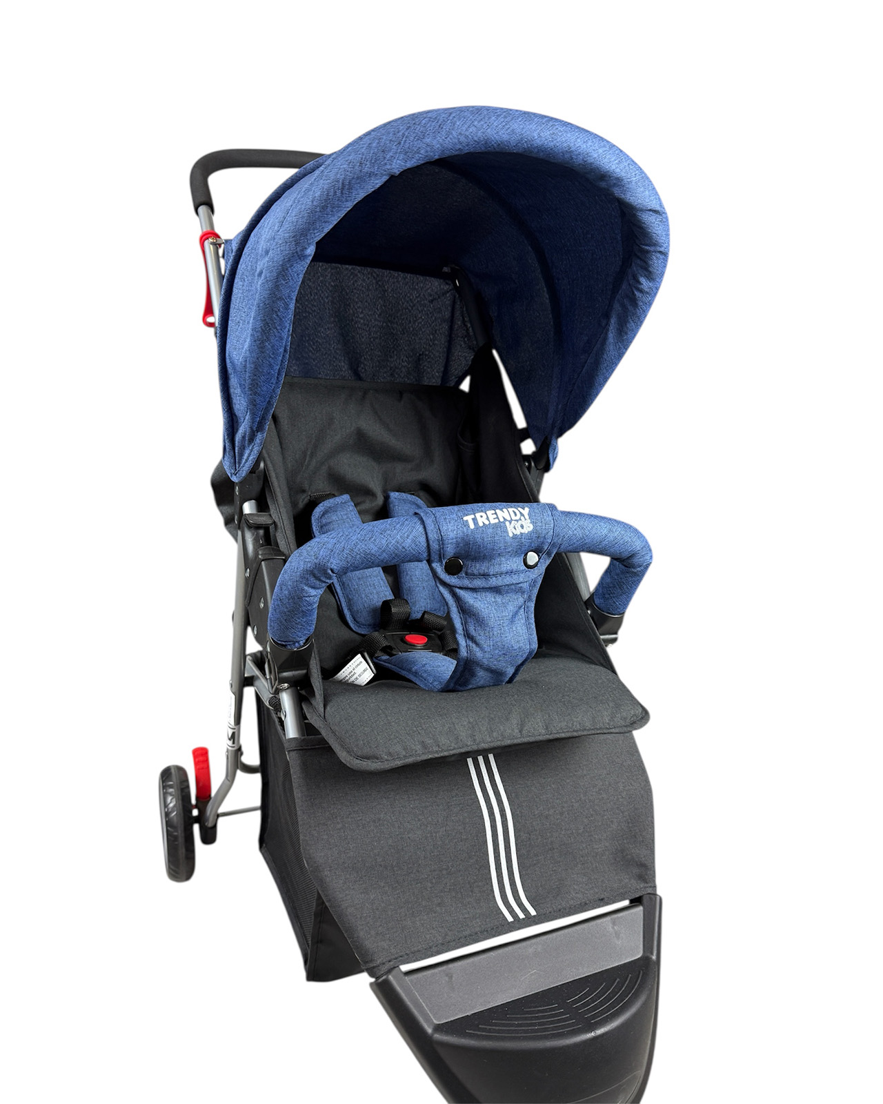 Foto 4 pulgar | Carriola 3xplorer Azul Trendy Kids 3 Llantas Compacta
