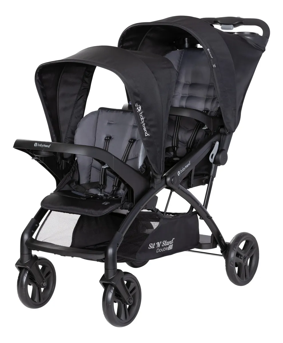 Foto 2 pulgar | Carriola Doble Baby Trend Jogger Airess Con Luces Led