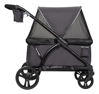 Foto 3 | Carriola Para Bebé Vagon Baby Trend 2 En 1 Plegable 2 Bebes