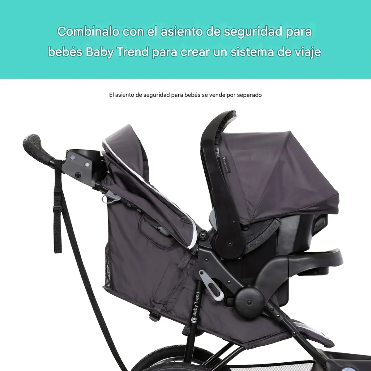Foto 6 | Carriola Baby Trend Jogger Xcel-r8 Plus Con Luces Led